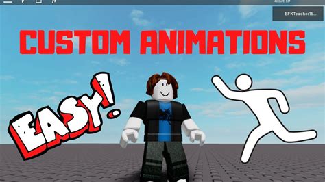 how to add custom animations in roblox|how to change roblox profile animation.